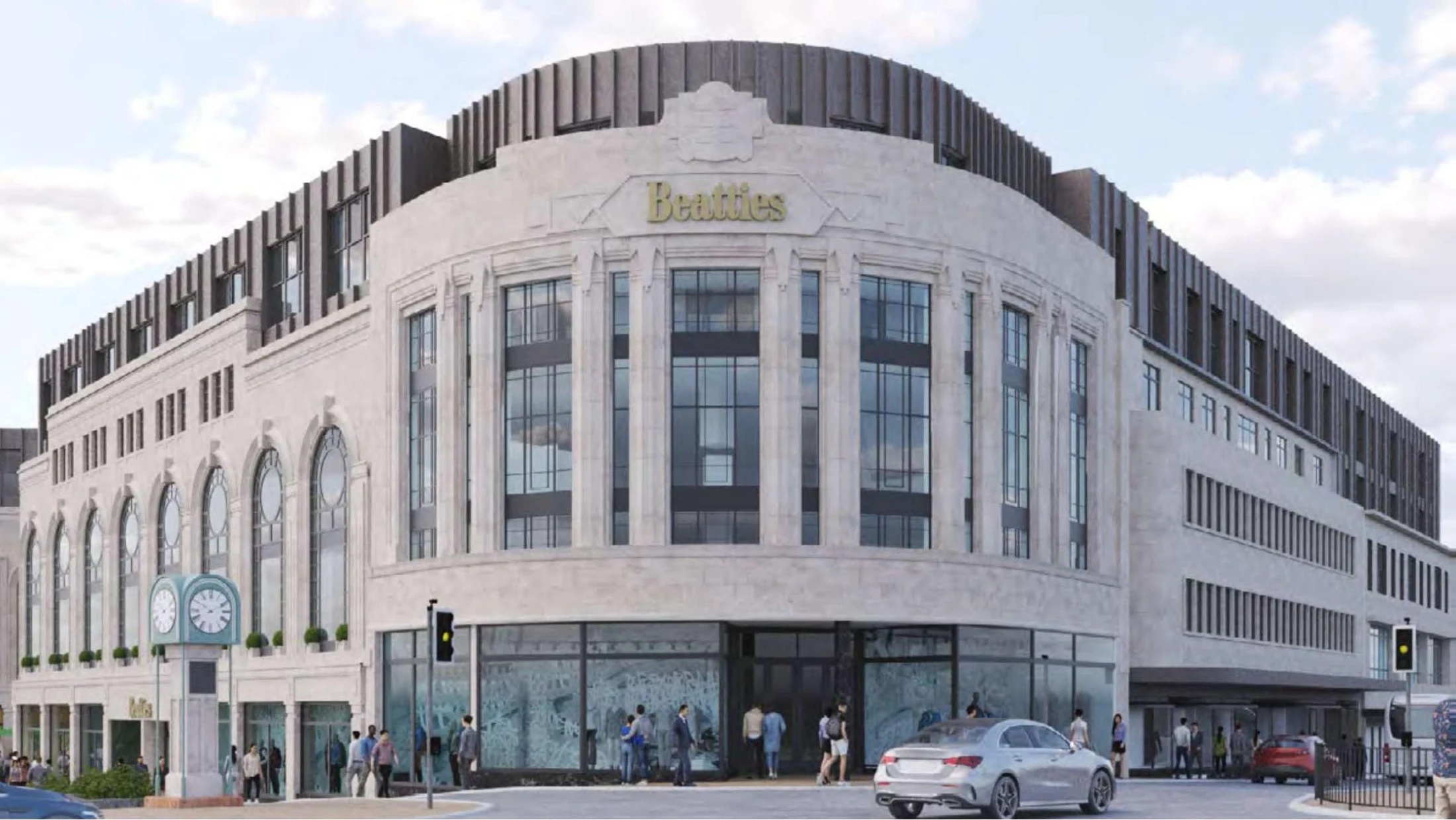 Proposed Beatties regeneration scheme in Wolverhampton