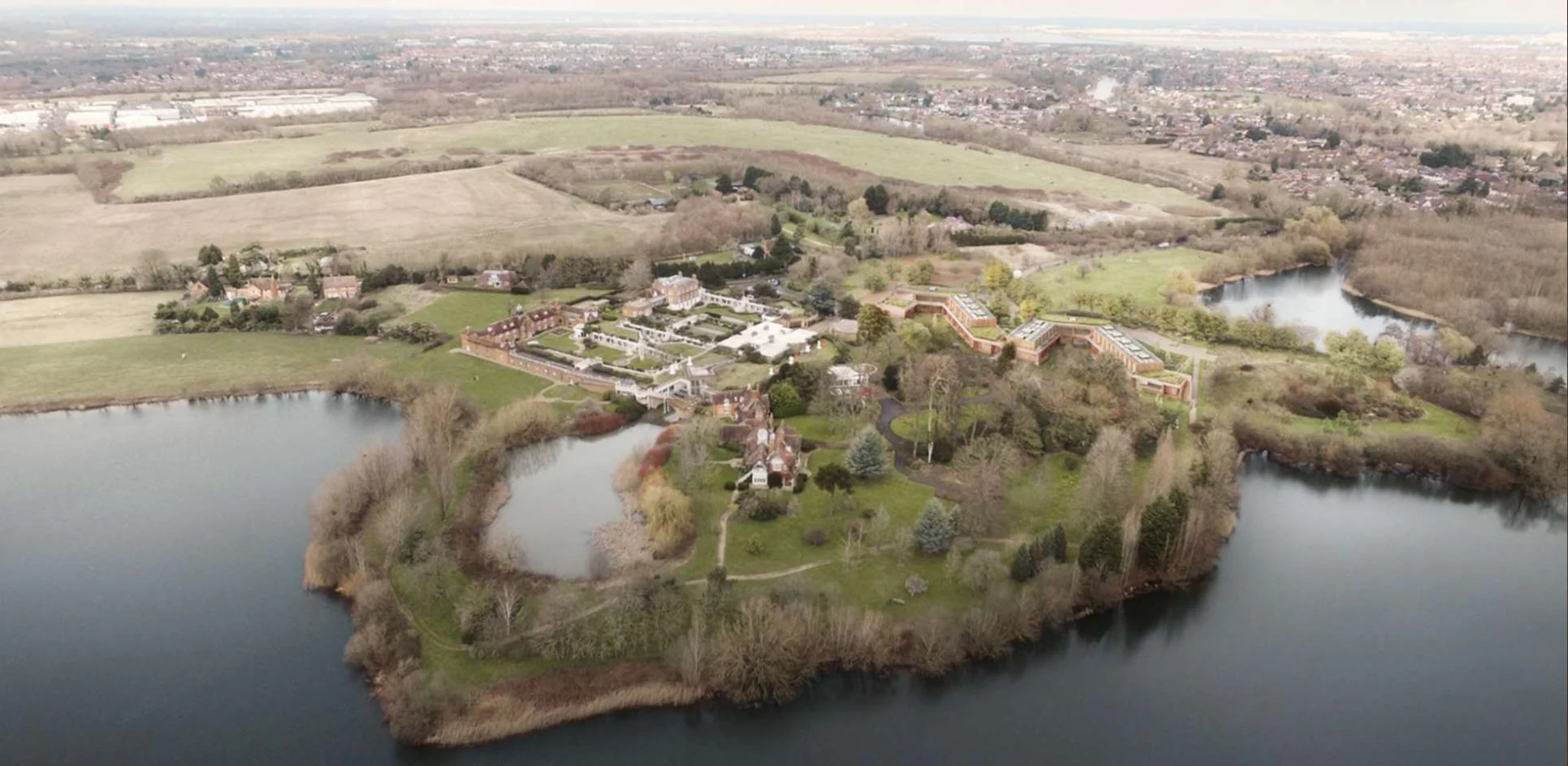The Sandars parkland estate and lakes